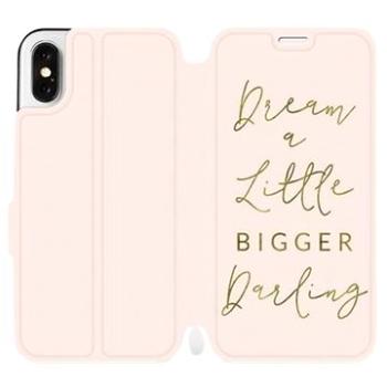 Flipové pouzdro na mobil Apple iPhone X - M014S Dream a little (5903226040629)