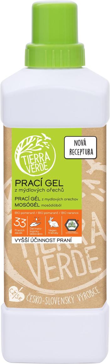 Öko-mosógél TIERRA VERDE mosódió gél bio narancsolajjal 1 l (33 mosás)