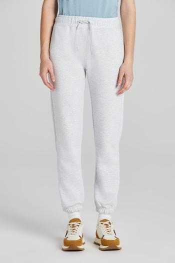 TEPLÁKY GANT REG TONAL SHIELD SWEATPANTS PALE GREY MELANGE