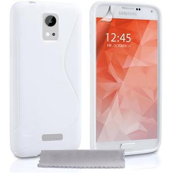 Caseflex gumové pouzdro Gel S-Line na Samsung Galaxy S6 bílé (SA-EA05-Z136)