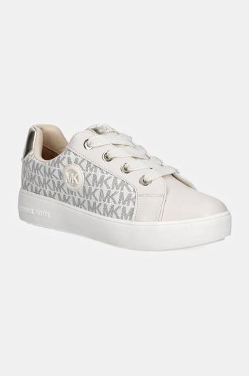 Dětské sneakers boty Michael Kors JORDANA AUDREY béžová barva, MK101062