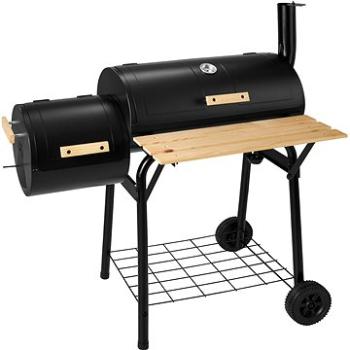 Multifunkční zahradní gril BBQ Smoker černý (400821)