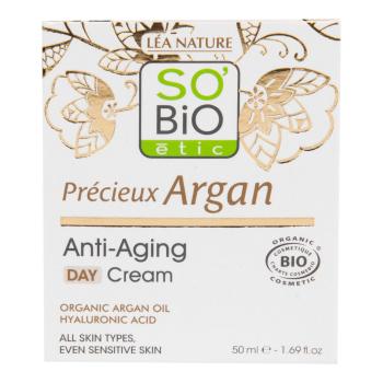 Krém denní 50 ml BIO Anti-age Precieux Argan   SO’BiO étic