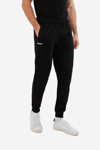 Tepláky Ellesse černá barva, hladké, SHR04351-BLACK