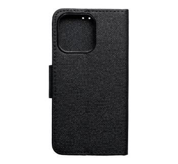 Fancy Apple iPhone 14 Plus flip tok, fekete