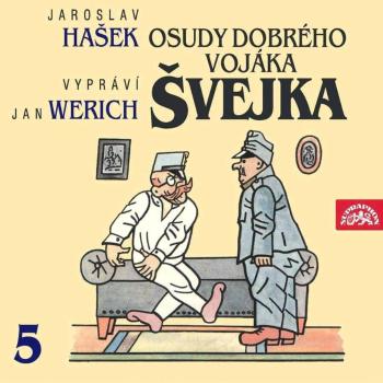 Osudy dobrého vojáka Švejka 5 (2 CD) - audiokniha