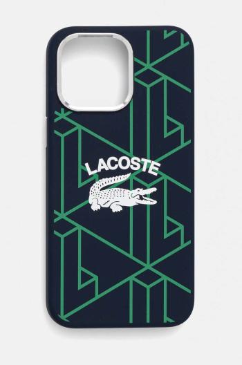 Obal na telefon Lacoste iPhone 15 Pro Max 6.7 tmavomodrá barva, LCHMP15XSBIV