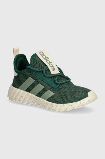 Dětské sneakers boty adidas KAPTIR 3S zelená barva, IH7623