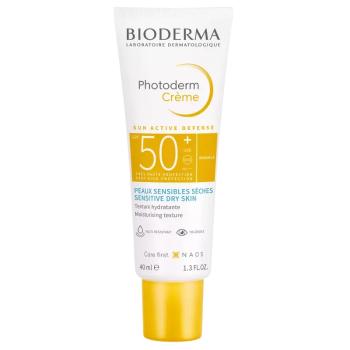 Bioderma Ochranný krém na opalování pro citlivou a suchou pleť SPF 50+ Photoderm Creme (Cream) 40 ml