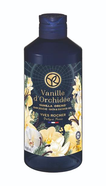 Yves Rocher Sprchový gel vanilka & orchidej 400 ml