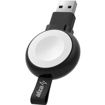 AlzaPower Wireless MFi Watch charger 120 USB-A černá (APW-CCWFA120AB)