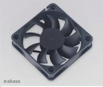 AKASA ventilátor AK-6015MS, 60 x 15mm, zapouzdřené ložisko, black