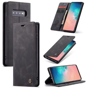 CASEME Zaklápací obal Samsung Galaxy S10 čierny