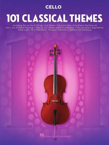 Hal Leonard 101 Classical Themes for Cello Noty