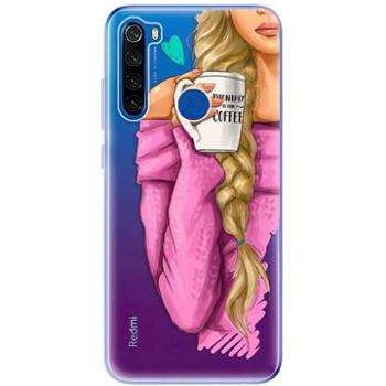 iSaprio My Coffe and Blond Girl pro Xiaomi Redmi Note 8T (coffblon-TPU3-N8T)