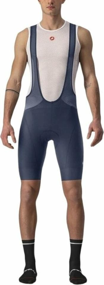 Castelli Endurance 3 Bibshort Belgian Blue S Cyklo-kalhoty