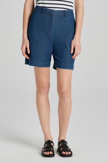 ŠORTKY GANT REL CHAMBRAY SHORTS DARK BLUE