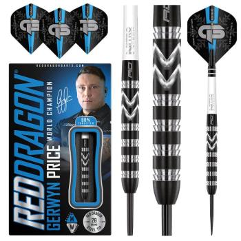 Dart szett Red Dragon steel Gerwyn Price World Champion 26g, 90% wolfram