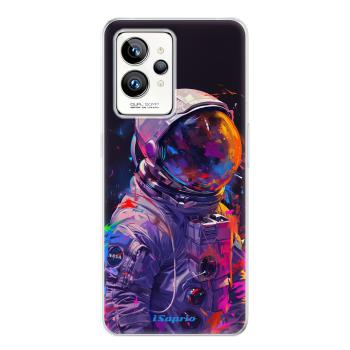 Odolné silikonové pouzdro iSaprio - Neon Astronaut - Realme GT 2 Pro