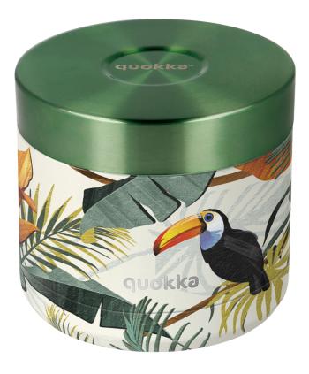 Nerezová dóza na jídlo Whim, 600ml, Quokka, tropical