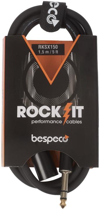 Bespeco ROCKIT Jack Stereo - XLR M cable 1,5 m