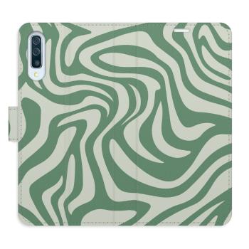 Flipové pouzdro iSaprio - Zebra Green 02 - Samsung Galaxy A50