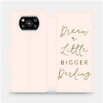 Flipové pouzdro na mobil Xiaomi Poco X3 Pro - M014S Dream a little (5903516703777)