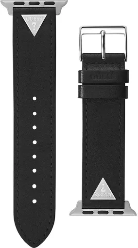 Guess Kožený řemínek pro Apple Watch (38 - 41 mm) - Black Triangle CS2006S4