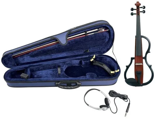 Gewa E-housle barva černohnědá