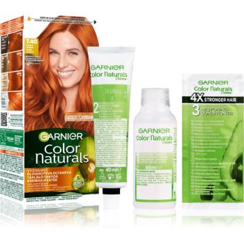 Garnier Color Naturals Creme barva na vlasy odstín 7.40 Intense Copper 1 ks