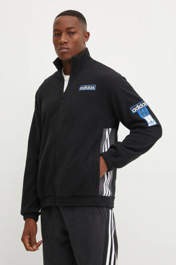 Mikina adidas Originals Puffer Adibreak Tracktop pánská, černá barva, s aplikací, IY4847