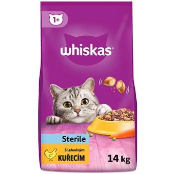 Whiskas granule kuřecí pro kastrované dospělé kočky 14 kg (5900951259418)