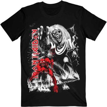 Iron Maiden Tričko Number Of The Beast Jumbo Unisex Black XL