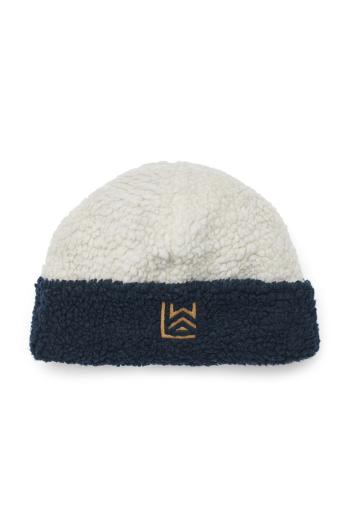 Dětská čepice Liewood Selene Beanie tmavomodrá barva, LW19440