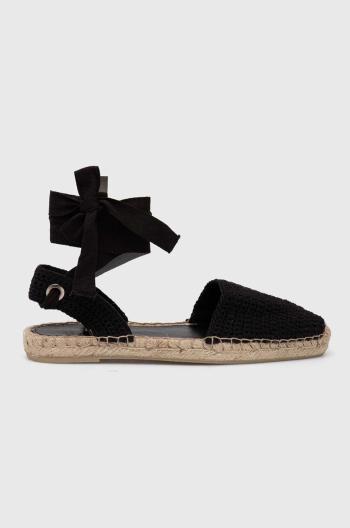 Espadrilky Answear Lab černá barva