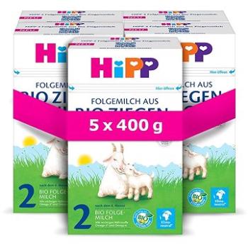 HiPP 2 BIO kozí mléko 5×  400 g (4062300417359)