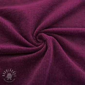Menčester 6W WASHED STRETCH aubergine