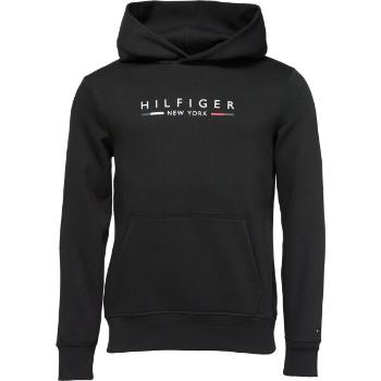 Tommy Hilfiger NEW YORK HOODY Pánská mikina, černá, velikost