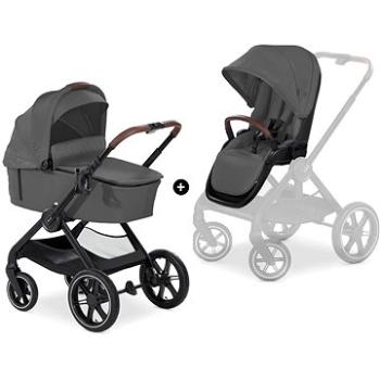 HAUCK Sada 2v1 Kočárek Walk N Care Air Dark Grey (4007923165485)