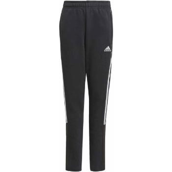 adidas TIRO 21 PANTS Juniorské fotbalové tepláky, černá, velikost