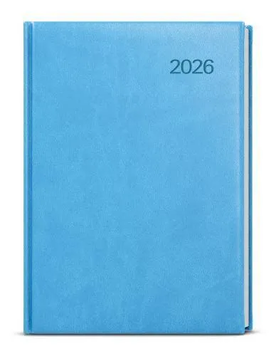 Diář týdenní A5 Oskar Vivella světle modrý