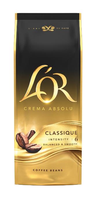 L'OR Crema Absolu Classique zrnková káva 1000 g