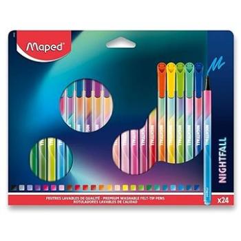 MAPED Color´Peps Nightfall Teens 24 barev (3154148444022)