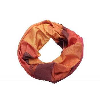 Finmark CHILDREN’S MULTIFUNCTIONAL SCARF Dětský multifunkční šátek, oranžová, velikost