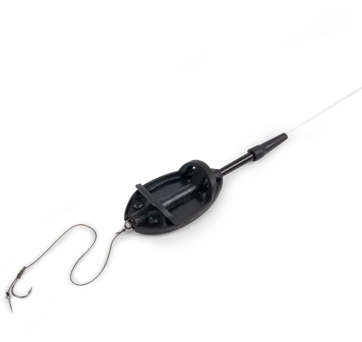 Zebco montáž s krmítkem trophy method feeder montage 8 barbed 0,30 mm 15 lb - 40 g