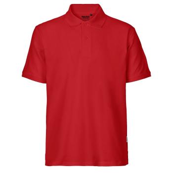 Neutral Pánská polokošile Classic z organické Fairtrade bavlny - Červená | XXXL