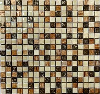 Mozaika Premium Mosaic mix barev 30x30 cm lesk MOSMSK19