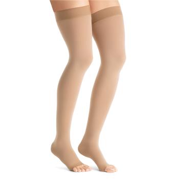 JOBST Opaque KT 1 Stehenní punčochy bez špice vel. IV 1 pár karamelové