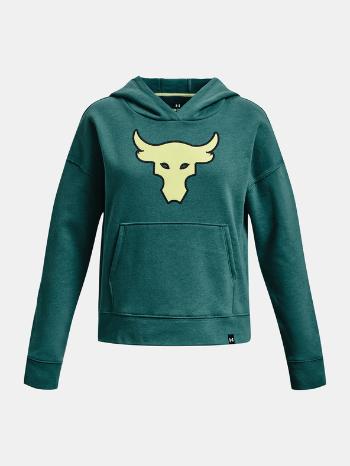 Under Armour Project Rock Brhma Bull Fleece HD Mikina dětská Zelená