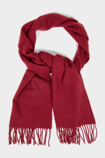 ŠÁLA GANT UNISEX. WOOL SCARF PLUMPED RED